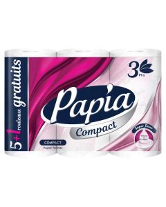 Papia papier toilettes 6 releaux