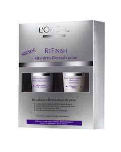 L'oréal Paris pack soin visage micro-dermabrasion (crème+ soin hydratant)