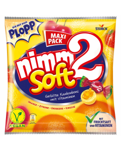 Nimm2 Bonbons Gélifiés Fourrés – Saveur Fruitée – 345G