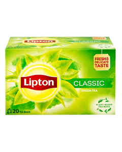 Lipton The Vert Classic 20 Sachets  26G