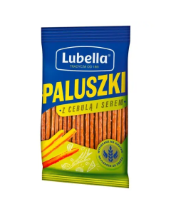 Lubella Sticks Onions Cheese 70G