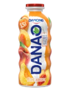 Danao Yaourt à Boire Pêche Abricot 240ml