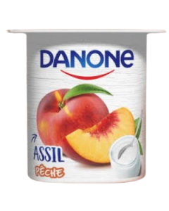 Danone Assil Yaourt Pêche 110G