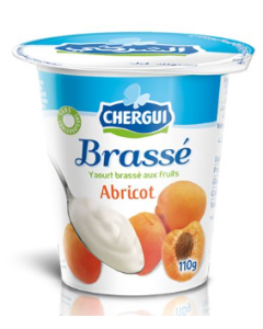 Chergui Yaourt Brassé Abricot 110g