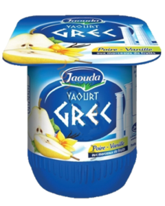 Jaouda Grec Yaourt Poire Vanille 110G