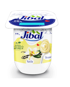 Jibal Yaourt Brassé Vanille 110g