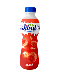 Jibal Yaourt à Boire Fraise 380g