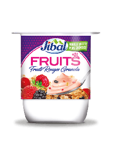 Jibal Yaourt Fruits Rouges Granola 110g