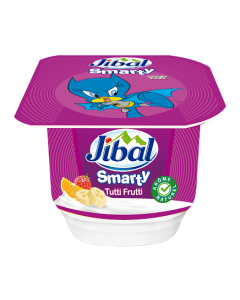Jibal Smarty Yaourt Tutti Frutti 60G