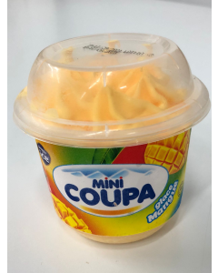 Mini coupa glase panna cotta