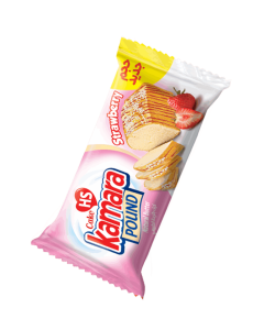 Cake Kamara Pound Fraise 55G