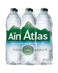 Pack Aïn Atlas Eau Minérale 150 Cl *6