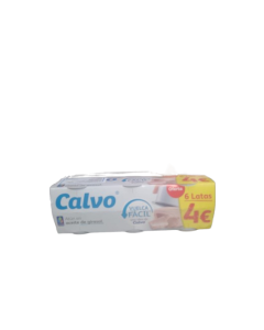 Calvo Thon à l'Huile de Tournesol 6x65G