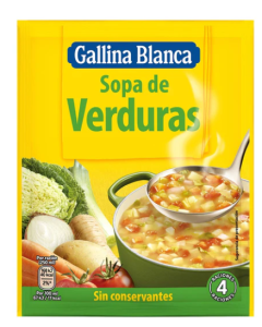 Gallina blanca soupe de légumes 51g