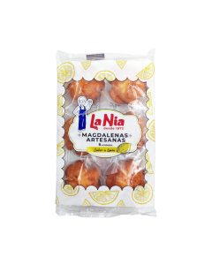 La Nia Madeleines aux amandes & orange 6p 300 g