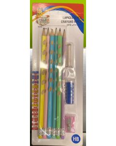 Pallavi Pack crayon 6 pcs