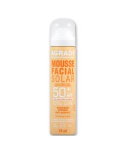 Agrado solaire mousse visage 75ml