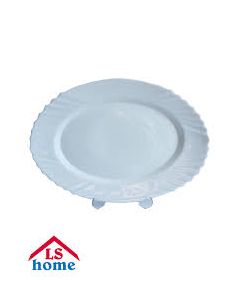 Assiette plate ovale 30 × 23 cm