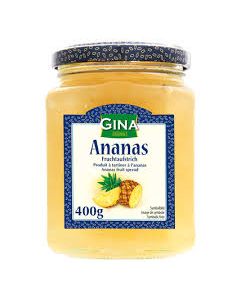 Gina confiture d'ananas 400g