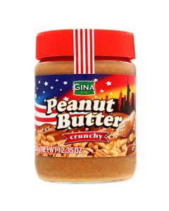 Gina peanut butter crunchy 350g