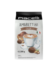 Piacelli biscuits amarettini au cacao  – 200g