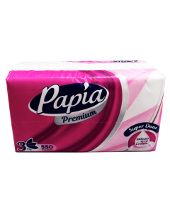 Papia mouchoir premium 3 pils 550 u