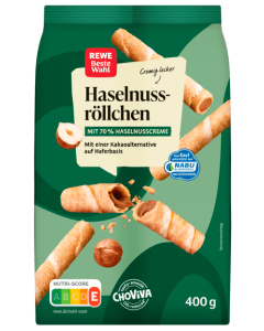 Rewe Rouleaux aux Noisettes 400g