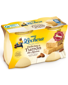 LECHERA POSTRE TURRON 2X125g