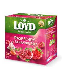 Loyd assortiment de thés framboise et fraise