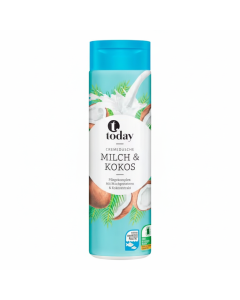 Today Gel Douche Hydratant - Lait & Coco 300Ml