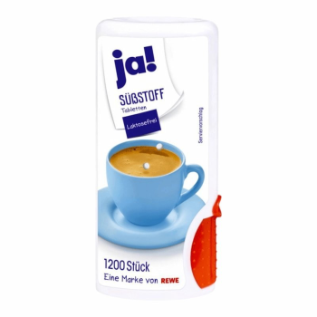 Ja comprimes edulcarants 1200 pcs 72g