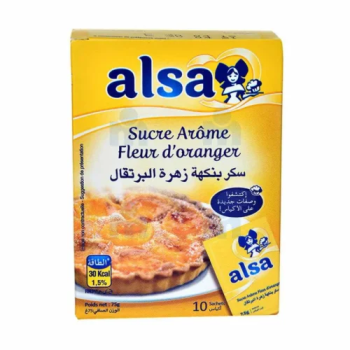 Alsa Sucre Fleur d'Oranger 10x7,5G