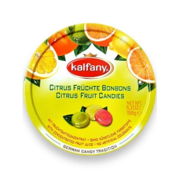 Kalfany Bonbon Citrus Fruit Drops 150G
