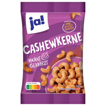 Ja! Noix De Cajou Piquantes 150 G