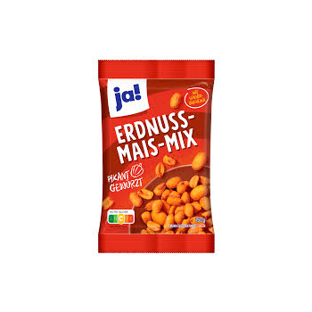 Ja! Erdnuss Mais Mix 150g
