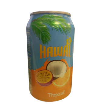 Hawaï Tropical Canette 33Cl
