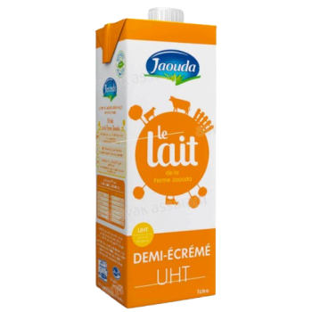 Jaouda Lait Uht Demi-Écrémé 1L