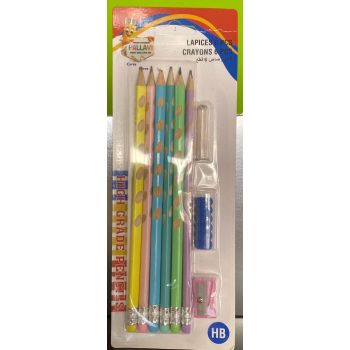 Pallavi Pack crayon 6 pcs