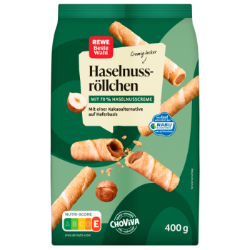Rewe Rouleaux aux Noisettes 400g