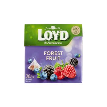 Loyd  assortiment de thés fruits des bois 20 sachets