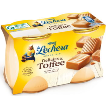 Lechera dessert toffee  2X125g