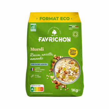 Muesli raisins-noisettes Brüggen 1 kg