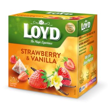 Loyd  assortiment de thés fraise et vanille