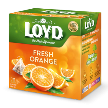 Loyd assortiment de thés orange rafraîchissante 20 sachets