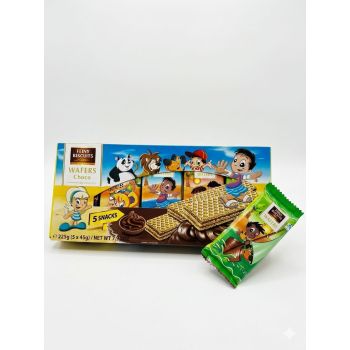 enfants-gaufrettes a la créme chocolat feiny/unité